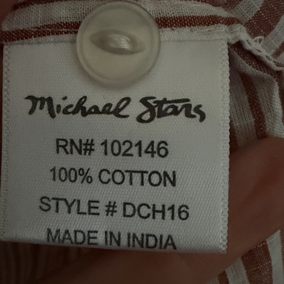 Michael Stars popover blouse - Picture 4 of 5